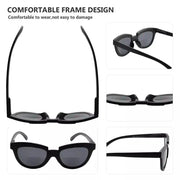 eyekeeper.com 5 Pack Cat-eye Style Bifocal Sunglasses SBR2102 Sunglasses White Smoke 5 Pairs Mix / +1.00,5 Pairs Mix / +1.50,5 Pairs Mix / +2.00,5 Pairs Mix / +2.50,5 Pairs Mix / +3.00