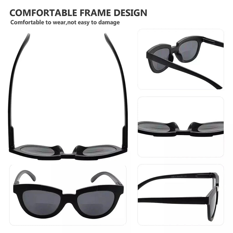 eyekeeper.com 5 Pack Cat-eye Style Bifocal Sunglasses SBR2102 Sunglasses White Smoke 5 Pairs Mix / +1.00,5 Pairs Mix / +1.50,5 Pairs Mix / +2.00,5 Pairs Mix / +2.50,5 Pairs Mix / +3.00