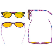 eyekeeper.com 5 Pack Chic Blue Light Blocking Reading Glasses HP074 Eyeglasses White Smoke 5 Pairs Mix / without magnification,5 Pairs Mix / +0.50,5 Pairs Mix / +0.75,5 Pairs Mix / +1.00,5 Pairs Mix / +1.25,5 Pairs Mix / +1.50,5 Pairs Mix / +1.75,5 Pairs Mix / +2.00,5 Pairs Mix / +2.25,5 Pairs Mix / +2.50,5 Pairs Mix / +3.00