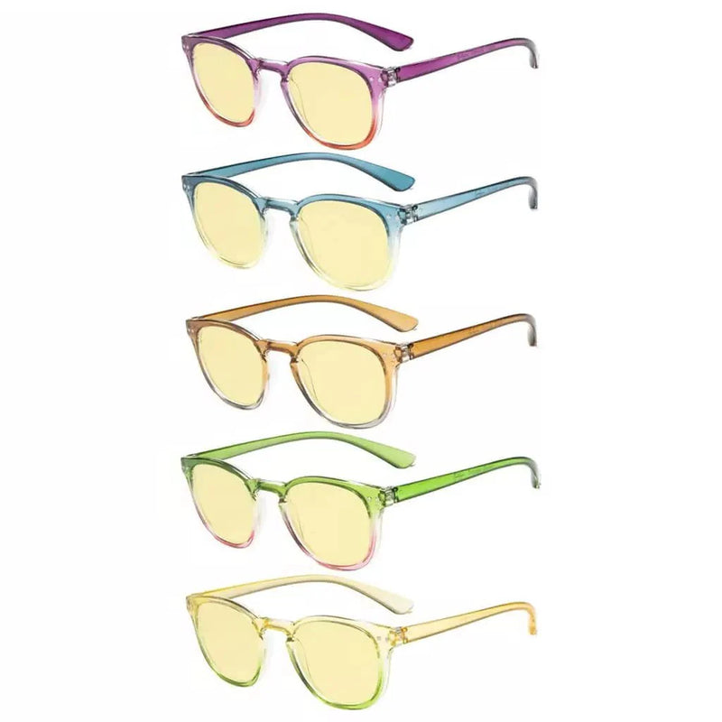 eyekeeper.com 5 Pack Chic Blue Light Blocking Reading Glasses TMCG144 Eyeglasses White Smoke 5 Pairs Mix / +0.75,5 Pairs Mix / +1.00,5 Pairs Mix / +1.50,5 Pairs Mix / +1.75,5 Pairs Mix / +2.00,5 Pairs Mix / +2.25,5 Pairs Mix / +2.50,5 Pairs Mix / +3.00