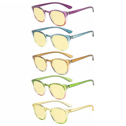 eyekeeper.com 5 Pack Chic Blue Light Blocking Reading Glasses TMCG144 Eyeglasses White Smoke 5 Pairs Mix / +0.75,5 Pairs Mix / +1.00,5 Pairs Mix / +1.50,5 Pairs Mix / +1.75,5 Pairs Mix / +2.00,5 Pairs Mix / +2.25,5 Pairs Mix / +2.50,5 Pairs Mix / +3.00