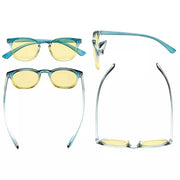 eyekeeper.com 5 Pack Chic Blue Light Blocking Reading Glasses TMCG144 Eyeglasses White Smoke 5 Pairs Mix / +0.75,5 Pairs Mix / +1.00,5 Pairs Mix / +1.50,5 Pairs Mix / +1.75,5 Pairs Mix / +2.00,5 Pairs Mix / +2.25,5 Pairs Mix / +2.50,5 Pairs Mix / +3.00