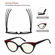 eyekeeper.com 5 Pack Chic Cat-eye Blue Light Filter Reading Glasses UV2125 Eyeglasses White Smoke 5 Pairs Mix / without magnification,5 Pairs Mix / +0.50,5 Pairs Mix / +1.00,5 Pairs Mix / +1.25,5 Pairs Mix / +1.50,5 Pairs Mix / +1.75,5 Pairs Mix / +2.00,5 Pairs Mix / +2.25,5 Pairs Mix / +2.50,5 Pairs Mix / +3.00,5 Pairs Mix / +3.50,5 Pairs Mix / +4.00
