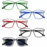 eyekeeper.com 5 Pack Chic Double Color Reading Glasses Square Readers R2105 Eyeglasses White Smoke 5 Pairs Mix / without magnification,5 Pairs Mix / +0.50,5 Pairs Mix / +0.75,5 Pairs Mix / +1.00,5 Pairs Mix / +1.25,5 Pairs Mix / +1.50,5 Pairs Mix / +1.75,5 Pairs Mix / +2.00,5 Pairs Mix / +2.25,5 Pairs Mix / +2.50,5 Pairs Mix / +2.75,5 Pairs Mix / +3.00