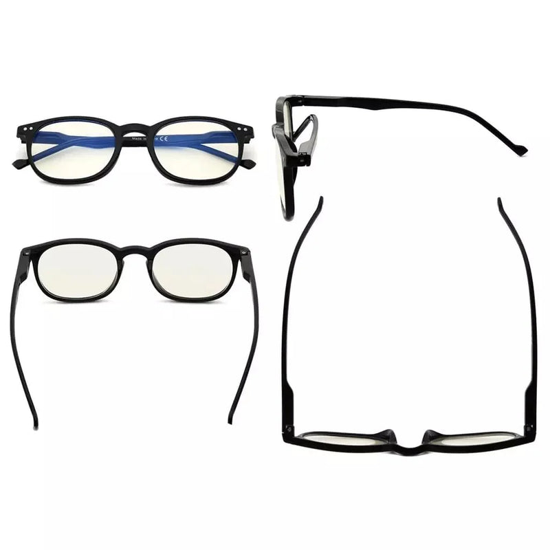 eyekeeper.com 5 Pack Chic Round Blue Light Filter Reading Glasses UVR065 Eyeglasses White Smoke 5 Pairs Mix / without magnification,5 Pairs Mix / +0.50,5 Pairs Mix / +0.75,5 Pairs Mix / +1.00,5 Pairs Mix / +1.25,5 Pairs Mix / +1.50,5 Pairs Mix / +1.75,5 Pairs Mix / +2.00,5 Pairs Mix / +2.25,5 Pairs Mix / +2.50,5 Pairs Mix / +2.75,5 Pairs Mix / +3.00