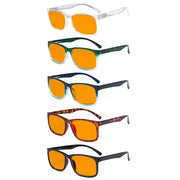 eyekeeper.com 5 Pack Classic Blue Light Blocking Reading Glasses DSRT1805 Eyeglasses White Smoke 5 Pairs Mix / +0.50,5 Pairs Mix / +0.75,5 Pairs Mix / +1.00,5 Pairs Mix / +1.25,5 Pairs Mix / +1.50,5 Pairs Mix / +1.75,5 Pairs Mix / +2.00,5 Pairs Mix / +2.25,5 Pairs Mix / +3.00