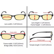 eyekeeper.com 5 Pack Classic Blue Light Blocking Reading Glasses TMCG177 Eyeglasses White Smoke Tortoise-5pcs / without magnification,Tortoise-5pcs / +0.50,Tortoise-5pcs / +0.75,Tortoise-5pcs / +1.00,Tortoise-5pcs / +1.25,Tortoise-5pcs / +1.50,Tortoise-5pcs / +1.75,Tortoise-5pcs / +2.00,Tortoise-5pcs / +2.25,Tortoise-5pcs / +2.50,Clear-5pcs / withou