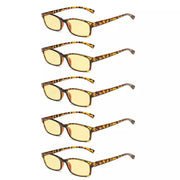 eyekeeper.com 5 Pack Classic Blue Light Blocking Reading Glasses TMCG177 Eyeglasses White Smoke Tortoise-5pcs / without magnification,Tortoise-5pcs / +0.50,Tortoise-5pcs / +0.75,Tortoise-5pcs / +1.00,Tortoise-5pcs / +1.25,Tortoise-5pcs / +1.50,Tortoise-5pcs / +1.75,Tortoise-5pcs / +2.00,Tortoise-5pcs / +2.25,Tortoise-5pcs / +2.50