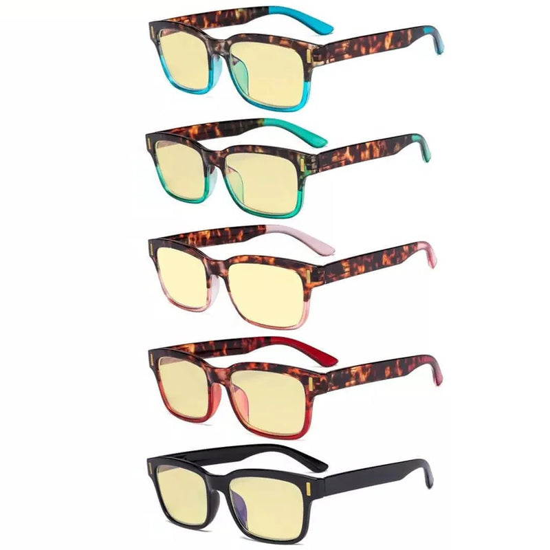 eyekeeper.com 5 Pack Classic Blue Light Blocking Reading Glasses TMCG1802 Eyeglasses White Smoke 5 Pairs Mix / without magnification,5 Pairs Mix / +0.50,5 Pairs Mix / +0.75,5 Pairs Mix / +1.00,5 Pairs Mix / +1.25,5 Pairs Mix / +1.50,5 Pairs Mix / +1.75,5 Pairs Mix / +2.00,5 Pairs Mix / +2.50