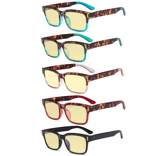 eyekeeper.com 5 Pack Classic Blue Light Blocking Reading Glasses TMCG1802 Eyeglasses White Smoke 5 Pairs Mix / without magnification,5 Pairs Mix / +0.50,5 Pairs Mix / +0.75,5 Pairs Mix / +1.00,5 Pairs Mix / +1.25,5 Pairs Mix / +1.50,5 Pairs Mix / +1.75,5 Pairs Mix / +2.00,5 Pairs Mix / +2.50
