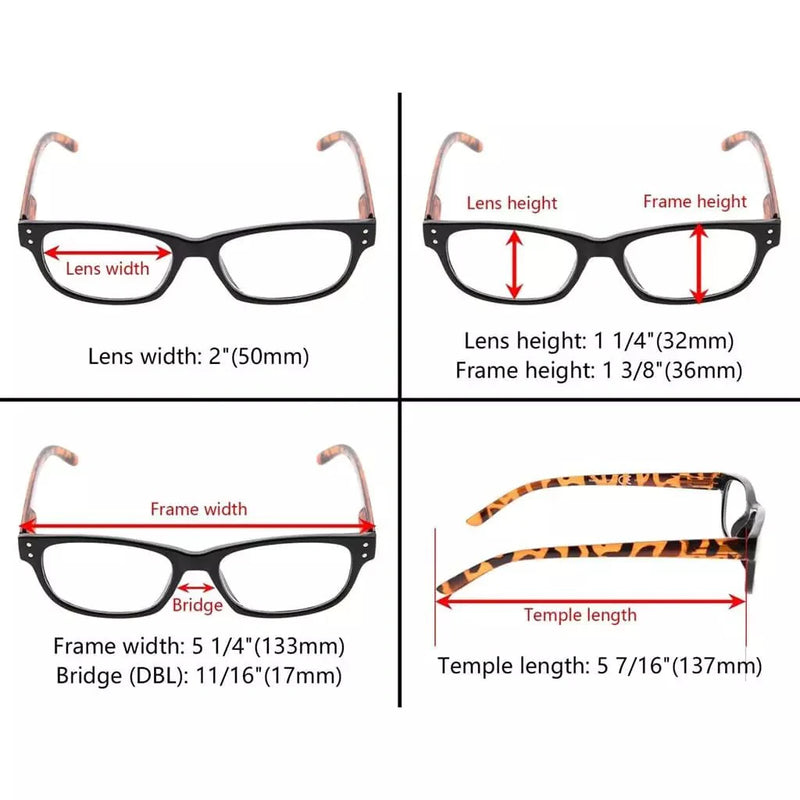 eyekeeper.com 5 Pack Classic Reading Glasses Rectangular Readers R019 Eyeglasses White Smoke 5 Pairs Mix / without magnification,5 Pairs Mix / +0.50,5 Pairs Mix / +0.75,5 Pairs Mix / +1.00,5 Pairs Mix / +1.25,5 Pairs Mix / +1.50,5 Pairs Mix / +1.75,5 Pairs Mix / +2.00,5 Pairs Mix / +2.25,5 Pairs Mix / +2.50,5 Pairs Mix / +2.75,5 Pairs Mix / +3.00