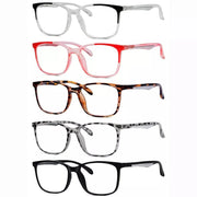 eyekeeper.com 5 Pack Classic Rectangle Reading Glasses R9113 Eyeglasses White Smoke 5 Pairs Mix / +0.50,5 Pairs Mix / +0.75,5 Pairs Mix / +1.00,5 Pairs Mix / +1.25,5 Pairs Mix / +1.50,5 Pairs Mix / +1.75,5 Pairs Mix / +2.00,5 Pairs Mix / +2.25,5 Pairs Mix / +2.50,5 Pairs Mix / +2.75,5 Pairs Mix / +3.00,5 Pairs Mix / +3.50,5 Pairs Mix / +