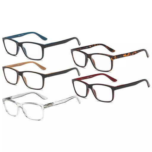 eyekeeper.com 5 Pack Classic Rectangular Reading Glasses R163 Eyeglasses White Smoke 5 Pairs Mix / +0.50,5 Pairs Mix / +0.75,5 Pairs Mix / +1.00,5 Pairs Mix / +1.25,5 Pairs Mix / +1.50,5 Pairs Mix / +1.75,5 Pairs Mix / +2.00,5 Pairs Mix / +2.25,5 Pairs Mix / +2.50,5 Pairs Mix / +2.75,5 Pairs Mix / +3.00,5 Pairs Mix / +3.50,5 Pairs Mix / +