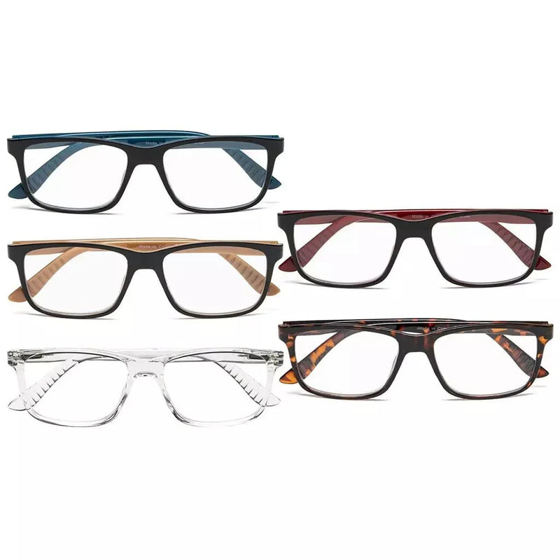 eyekeeper.com 5 Pack Classic Rectangular Reading Glasses R163 Eyeglasses White Smoke 5 Pairs Mix / +0.50,5 Pairs Mix / +0.75,5 Pairs Mix / +1.00,5 Pairs Mix / +1.25,5 Pairs Mix / +1.50,5 Pairs Mix / +1.75,5 Pairs Mix / +2.00,5 Pairs Mix / +2.25,5 Pairs Mix / +2.50,5 Pairs Mix / +2.75,5 Pairs Mix / +3.00,5 Pairs Mix / +3.50,5 Pairs Mix / +