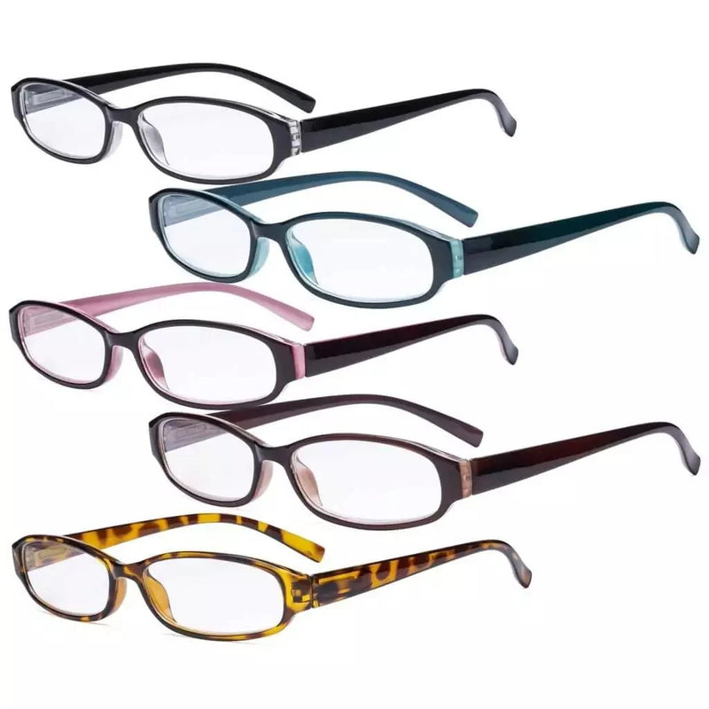 eyekeeper.com 5 Pack Classic Small Reading Glasses Narrow Lens R9104K Eyeglasses White Smoke 5 Pairs Mix / without magnification,5 Pairs Mix / +0.50,5 Pairs Mix / +0.75,5 Pairs Mix / +1.00,5 Pairs Mix / +1.25,5 Pairs Mix / +1.50,5 Pairs Mix / +1.75,5 Pairs Mix / +2.00,5 Pairs Mix / +2.25,5 Pairs Mix / +2.50,5 Pairs Mix / +3.00,5 Pairs Mix / +3.50
