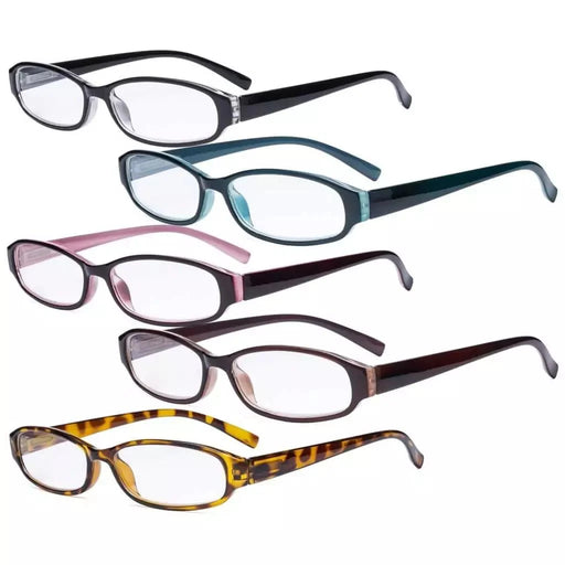 eyekeeper.com 5 Pack Classic Small Reading Glasses Narrow Lens R9104K Eyeglasses White Smoke 5 Pairs Mix / without magnification,5 Pairs Mix / +0.50,5 Pairs Mix / +0.75,5 Pairs Mix / +1.00,5 Pairs Mix / +1.25,5 Pairs Mix / +1.50,5 Pairs Mix / +1.75,5 Pairs Mix / +2.00,5 Pairs Mix / +2.25,5 Pairs Mix / +2.50,5 Pairs Mix / +3.00,5 Pairs Mix / +3.50