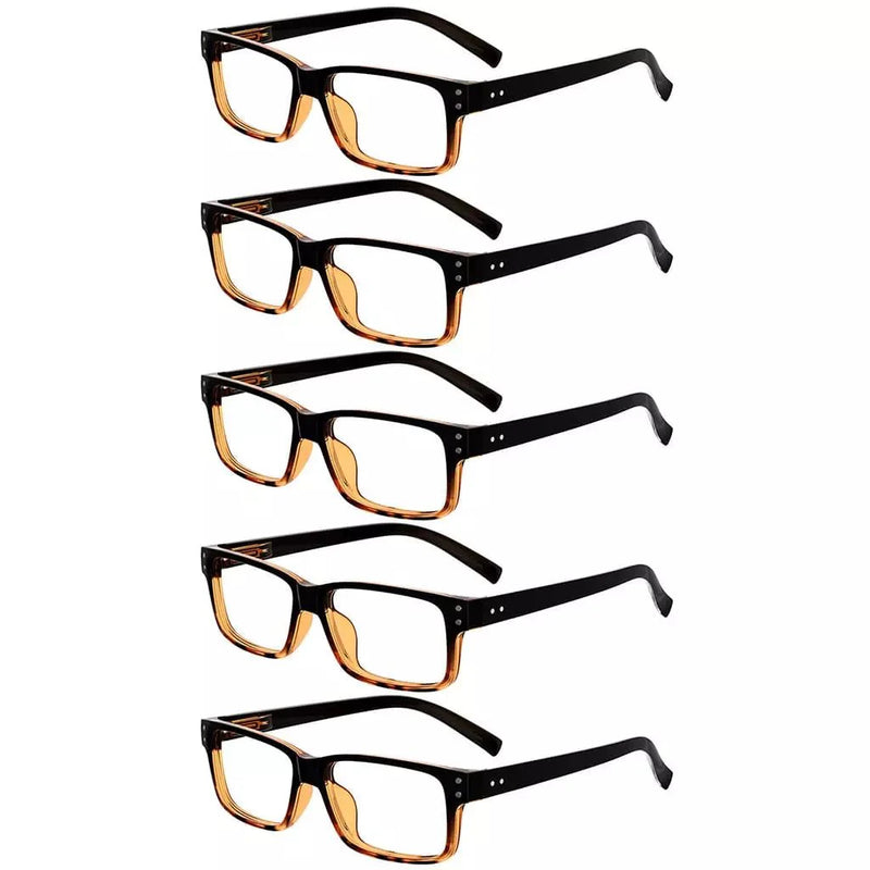 eyekeeper.com 5 Pack Vintage Reading Eyeglasses Classic Readers R032 Eyeglasses White Smoke Black Tortoise-5pcs / without magnification,Black Tortoise-5pcs / +0.50,Black Tortoise-5pcs / +0.75,Black Tortoise-5pcs / +1.00,Black Tortoise-5pcs / +1.25,Black Tortoise-5pcs / +1.50,Black Tortoise-5pcs / +1.75,Black Tortoise-5pcs / +2.00,Black Tortoise-
