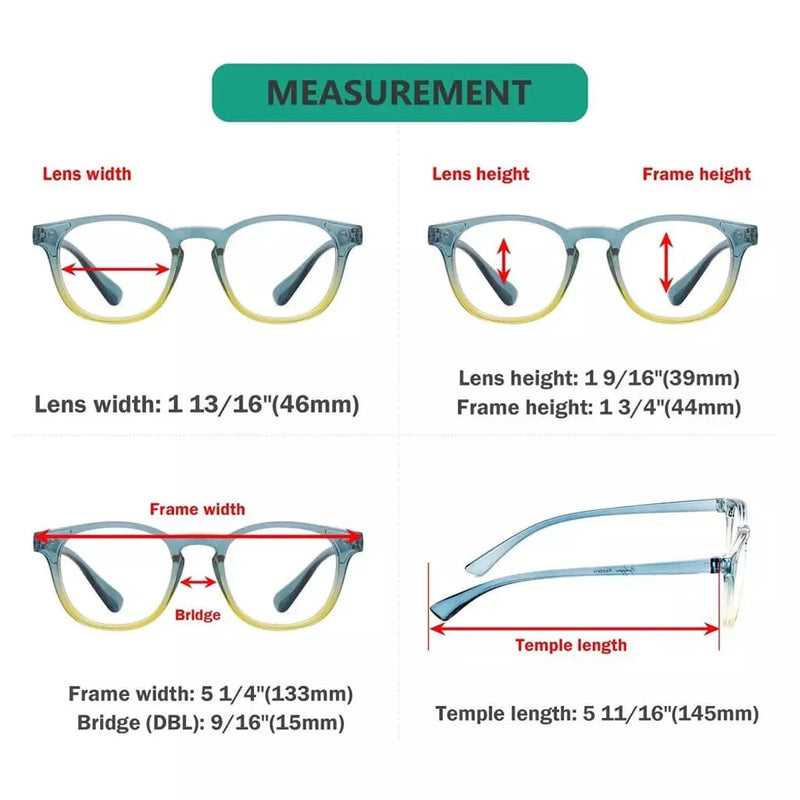 eyekeeper.com 5 Pack Cute Fashionable Two Tone Reading Glasses Colorful Readers R144 Eyeglasses White Smoke 5 Pairs Mix / without magnification,5 Pairs Mix / +0.50,5 Pairs Mix / +0.75,5 Pairs Mix / +1.00,5 Pairs Mix / +1.25,5 Pairs Mix / +1.50,5 Pairs Mix / +1.75,5 Pairs Mix / +2.00,5 Pairs Mix / +2.50,5 Pairs Mix / +2.75,5 Pairs Mix / +3.00,5 Pairs Mix / +3.25