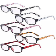 eyekeeper.com 5 Pack Cute Reading Glasses with Polka Dots Temples R908P Eyeglasses White Smoke 5 Pairs Mix / +0.50,5 Pairs Mix / +0.75,5 Pairs Mix / +1.00,5 Pairs Mix / +1.25,5 Pairs Mix / +1.50,5 Pairs Mix / +1.75,5 Pairs Mix / +2.00,5 Pairs Mix / +2.25,5 Pairs Mix / +2.50,5 Pairs Mix / +3.00,5 Pairs Mix / +3.50,5 Pairs Mix / +4.00