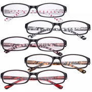 eyekeeper.com 5 Pack Cute Reading Glasses with Polka Dots Temples R908P Eyeglasses White Smoke 5 Pairs Mix / +0.50,5 Pairs Mix / +0.75,5 Pairs Mix / +1.00,5 Pairs Mix / +1.25,5 Pairs Mix / +1.50,5 Pairs Mix / +1.75,5 Pairs Mix / +2.00,5 Pairs Mix / +2.25,5 Pairs Mix / +2.50,5 Pairs Mix / +3.00,5 Pairs Mix / +3.50,5 Pairs Mix / +4.00