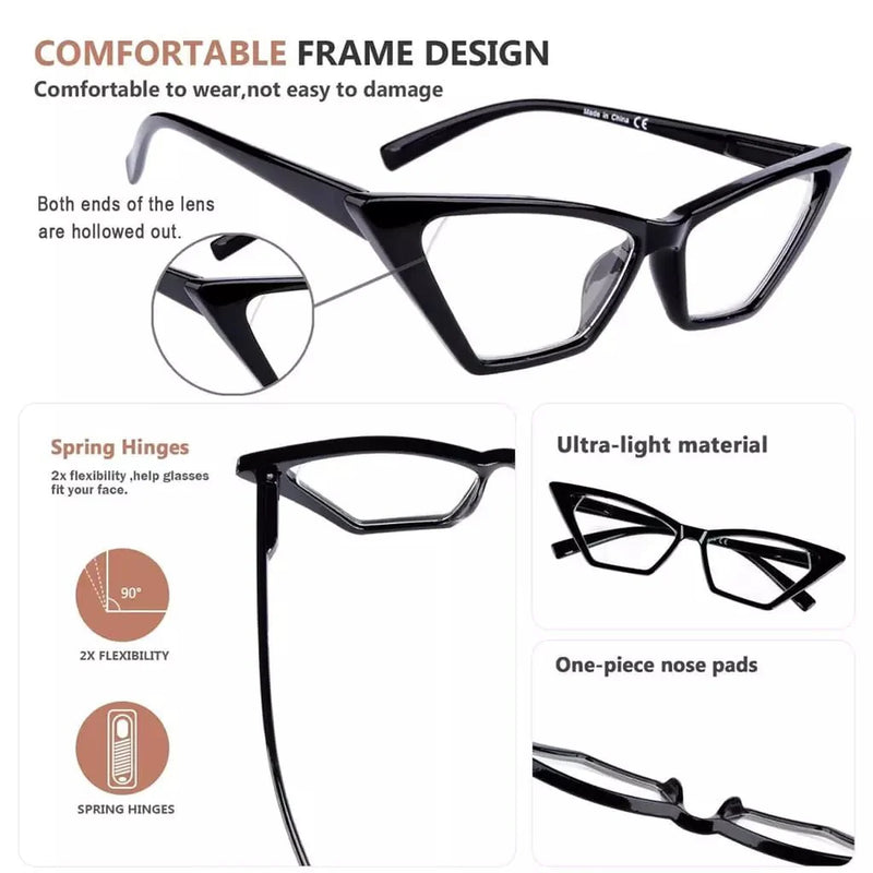 eyekeeper.com 5 Pack Fancy Cat Eye Reading Glasses Fashionable Readers R2131 Eyeglasses White Smoke 5 Pairs Mix / without magnification,5 Pairs Mix / +0.50,5 Pairs Mix / +0.75,5 Pairs Mix / +1.00,5 Pairs Mix / +1.25,5 Pairs Mix / +1.50,5 Pairs Mix / +1.75,5 Pairs Mix / +2.00,5 Pairs Mix / +2.25,5 Pairs Mix / +2.50,5 Pairs Mix / +2.75,5 Pairs Mix / +3.00