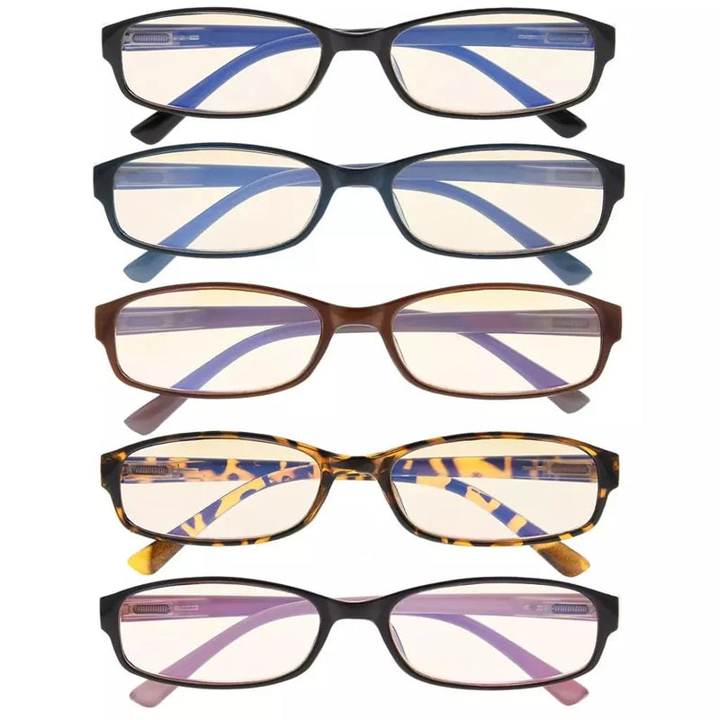 eyekeeper.com 5 Pack Fashion Blue Light Filter Reading Glasses CG908K Eyeglasses White Smoke 5 Pairs Mix / +0.75,5 Pairs Mix / +1.00,5 Pairs Mix / +1.25,5 Pairs Mix / +1.50,5 Pairs Mix / +1.75,5 Pairs Mix / +2.00,5 Pairs Mix / +2.25,5 Pairs Mix / +2.50,5 Pairs Mix / +3.00