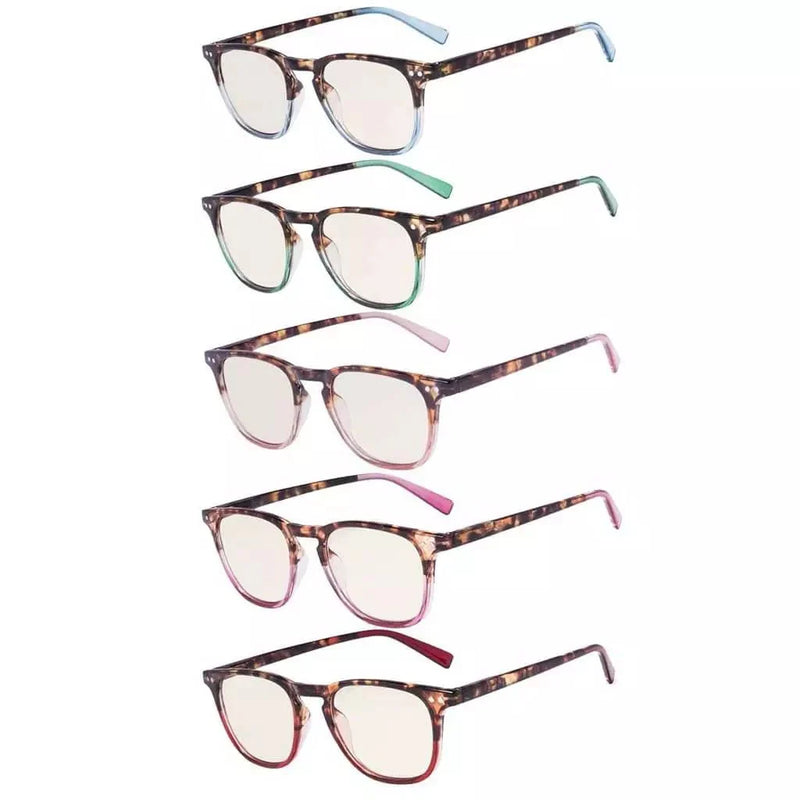 eyekeeper.com 5 Pack Fashion Oval Blue Light Filter Reading Glasses CG179 Eyeglasses White Smoke 5 Pairs Mix / without magnification,5 Pairs Mix / +0.75,5 Pairs Mix / +1.00,5 Pairs Mix / +1.25,5 Pairs Mix / +1.75,5 Pairs Mix / +2.00,5 Pairs Mix / +2.25,5 Pairs Mix / +2.50,5 Pairs Mix / +3.00,5 Pairs Mix / +3.50,5 Pairs Mix / +4.00