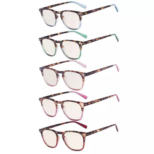 eyekeeper.com 5 Pack Fashion Oval Blue Light Filter Reading Glasses CG179 Eyeglasses White Smoke 5 Pairs Mix / without magnification,5 Pairs Mix / +0.75,5 Pairs Mix / +1.00,5 Pairs Mix / +1.25,5 Pairs Mix / +1.75,5 Pairs Mix / +2.00,5 Pairs Mix / +2.25,5 Pairs Mix / +2.50,5 Pairs Mix / +3.00,5 Pairs Mix / +3.50,5 Pairs Mix / +4.00