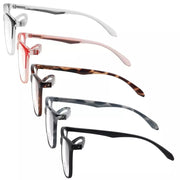 eyekeeper.com 5 Pack Fashionable Bifocal Reading Glasses BR9113 Eyeglasses White Smoke 5 Pairs Mix / +1.00,5 Pairs Mix / +1.50,5 Pairs Mix / +1.75,5 Pairs Mix / +2.00,5 Pairs Mix / +2.50,5 Pairs Mix / +3.00