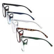 eyekeeper.com 5 Pack Fashionable Reading Glasses Stylish Readers RT1805 Eyeglasses White Smoke 5 Pairs Mix / +0.50,5 Pairs Mix / +0.75,5 Pairs Mix / +1.00,5 Pairs Mix / +1.25,5 Pairs Mix / +1.50,5 Pairs Mix / +1.75,5 Pairs Mix / +2.00,5 Pairs Mix / +2.25,5 Pairs Mix / +2.50,5 Pairs Mix / +2.75,5 Pairs Mix / +3.00,5 Pairs Mix / +3.50,5 Pairs Mix / +