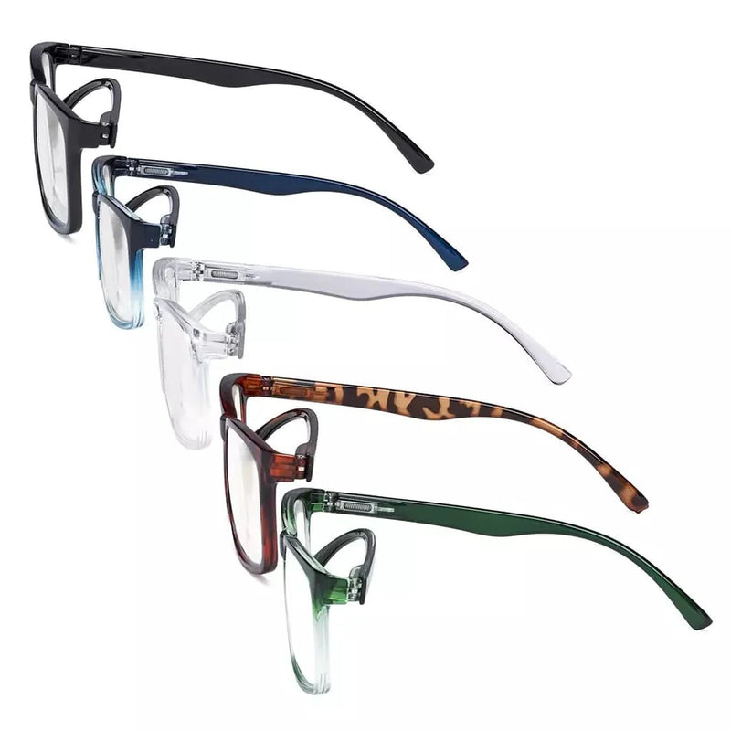 eyekeeper.com 5 Pack Fashionable Reading Glasses Stylish Readers RT1805 Eyeglasses White Smoke 5 Pairs Mix / +0.50,5 Pairs Mix / +0.75,5 Pairs Mix / +1.00,5 Pairs Mix / +1.25,5 Pairs Mix / +1.50,5 Pairs Mix / +1.75,5 Pairs Mix / +2.00,5 Pairs Mix / +2.25,5 Pairs Mix / +2.50,5 Pairs Mix / +2.75,5 Pairs Mix / +3.00,5 Pairs Mix / +3.50,5 Pairs Mix / +