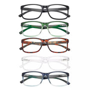 eyekeeper.com 5 Pack Fashionable Reading Glasses Stylish Readers RT1805 Eyeglasses White Smoke 5 Pairs Mix / +0.50,5 Pairs Mix / +0.75,5 Pairs Mix / +1.00,5 Pairs Mix / +1.25,5 Pairs Mix / +1.50,5 Pairs Mix / +1.75,5 Pairs Mix / +2.00,5 Pairs Mix / +2.25,5 Pairs Mix / +2.50,5 Pairs Mix / +2.75,5 Pairs Mix / +3.00,5 Pairs Mix / +3.50,5 Pairs Mix / +
