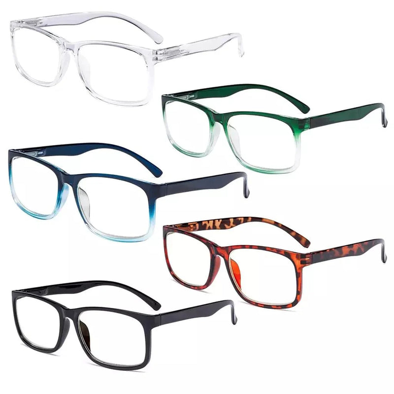 eyekeeper.com 5 Pack Fashionable Reading Glasses Stylish Readers RT1805 Eyeglasses White Smoke 5 Pairs Mix / +0.50,5 Pairs Mix / +0.75,5 Pairs Mix / +1.00,5 Pairs Mix / +1.25,5 Pairs Mix / +1.50,5 Pairs Mix / +1.75,5 Pairs Mix / +2.00,5 Pairs Mix / +2.25,5 Pairs Mix / +2.50,5 Pairs Mix / +2.75,5 Pairs Mix / +3.00,5 Pairs Mix / +3.50,5 Pairs Mix / +