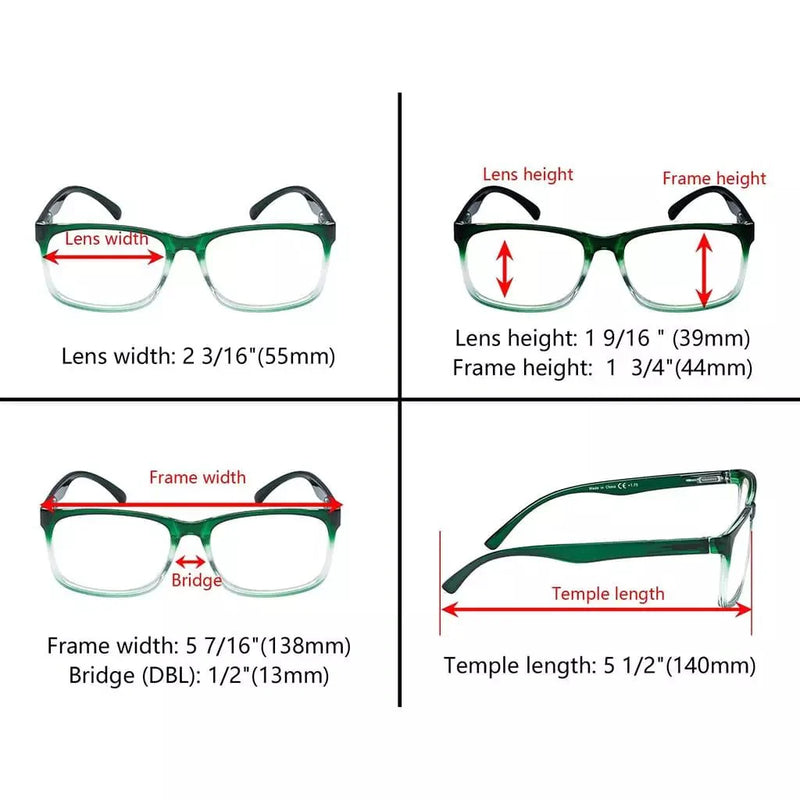 eyekeeper.com 5 Pack Fashionable Reading Glasses Stylish Readers RT1805 Eyeglasses White Smoke 5 Pairs Mix / +0.50,5 Pairs Mix / +0.75,5 Pairs Mix / +1.00,5 Pairs Mix / +1.25,5 Pairs Mix / +1.50,5 Pairs Mix / +1.75,5 Pairs Mix / +2.00,5 Pairs Mix / +2.25,5 Pairs Mix / +2.50,5 Pairs Mix / +2.75,5 Pairs Mix / +3.00,5 Pairs Mix / +3.50,5 Pairs Mix / +