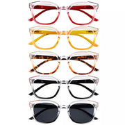 eyekeeper.com 5 Pack Fashionable Reading Glasses Two Tone Eyeglasses R2114 Eyeglasses White Smoke 5 Pairs Mix / without magnification,5 Pairs Mix / +0.50,5 Pairs Mix / +0.75,5 Pairs Mix / +1.00,5 Pairs Mix / +1.25,5 Pairs Mix / +1.50,5 Pairs Mix / +1.75,5 Pairs Mix / +2.00,5 Pairs Mix / +2.25,5 Pairs Mix / +2.50,5 Pairs Mix / +2.75,5 Pairs Mix / +3.00