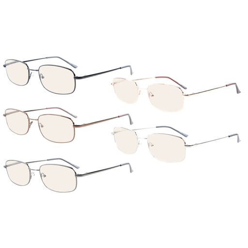 eyekeeper.com 5 Pack Flex Titanium Blue Light Filter Readers UVR1644 Eyeglasses Beige 5 Pairs Mix / without magnification,5 Pairs Mix / +0.50,5 Pairs Mix / +1.00,5 Pairs Mix / +1.50,5 Pairs Mix / +1.75,5 Pairs Mix / +2.00,5 Pairs Mix / +2.25,5 Pairs Mix / +2.50,5 Pairs Mix / +3.50