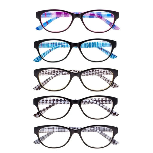 eyekeeper.com 5 Pack Ladies Patterned Design Cat-eye Reading Glasses R074S Eyeglasses White Smoke 5 Pairs Mix / +0.50,5 Pairs Mix / +0.75,5 Pairs Mix / +1.00,5 Pairs Mix / +1.25,5 Pairs Mix / +1.50,5 Pairs Mix / +1.75,5 Pairs Mix / +2.00,5 Pairs Mix / +2.25,5 Pairs Mix / +2.50,5 Pairs Mix / +2.75,5 Pairs Mix / +3.00,5 Pairs Mix / +3.50,5 Pairs Mix / +