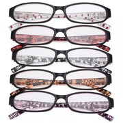 eyekeeper.com 5 Pack Ladies Reading Glasses with Polka Dots Arms R9104P Eyeglasses White Smoke 5 Pairs Mix / +0.50,5 Pairs Mix / +0.75,5 Pairs Mix / +1.00,5 Pairs Mix / +1.25,5 Pairs Mix / +1.50,5 Pairs Mix / +1.75,5 Pairs Mix / +2.00