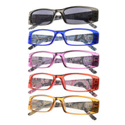 eyekeeper.com 5 Pack Tiger Patterned Temples Reading Glasses R006A Eyeglasses White Smoke 5 Pairs Mix / +0.50,5 Pairs Mix / +0.75,5 Pairs Mix / +1.00,5 Pairs Mix / +1.25,5 Pairs Mix / +1.50,5 Pairs Mix / +1.75,5 Pairs Mix / +2.00,5 Pairs Mix / +2.25,5 Pairs Mix / +2.50,5 Pairs Mix / +2.75,5 Pairs Mix / +3.00,5 Pairs Mix / +3.50,5 Pairs Mix / +