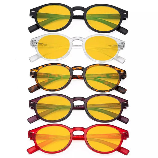eyekeeper.com 5 Pack Oval Blue Light Blocking Reading Glasses HP091 Eyeglasses White Smoke 5 Pairs Mix / without magnification,5 Pairs Mix / +0.50,5 Pairs Mix / +0.75,5 Pairs Mix / +1.00,5 Pairs Mix / +1.25,5 Pairs Mix / +1.50,5 Pairs Mix / +1.75,5 Pairs Mix / +2.00,5 Pairs Mix / +2.25,5 Pairs Mix / +2.50,5 Pairs Mix / +3.00