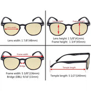 eyekeeper.com 5 Pack Oval Blue Light Blocking Reading Glasses TMCG060 Eyeglasses White Smoke 5 Pairs Mix / without magnification,5 Pairs Mix / +0.50,5 Pairs Mix / +0.75,5 Pairs Mix / +1.00,5 Pairs Mix / +1.25,5 Pairs Mix / +1.50,5 Pairs Mix / +1.75,5 Pairs Mix / +2.00,5 Pairs Mix / +2.50