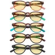 eyekeeper.com 5 Pack Oval Blue Light Blocking Reading Glasses TMCG060 Eyeglasses White Smoke 5 Pairs Mix / without magnification,5 Pairs Mix / +0.50,5 Pairs Mix / +0.75,5 Pairs Mix / +1.00,5 Pairs Mix / +1.25,5 Pairs Mix / +1.50,5 Pairs Mix / +1.75,5 Pairs Mix / +2.00,5 Pairs Mix / +2.50