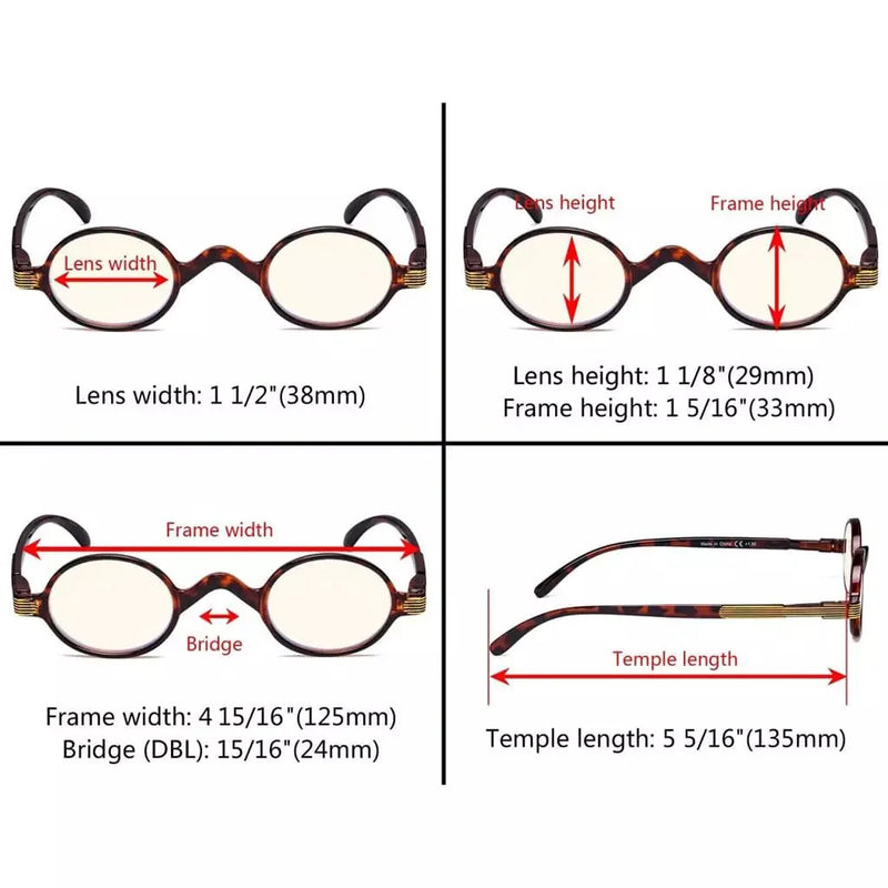 eyekeeper.com 5 Pack Oval Classic Vintage Blue Light Glasses UVR077X Eyeglasses White Smoke 5 Pairs Mix / without magnification,5 Pairs Mix / +0.50,5 Pairs Mix / +0.75,5 Pairs Mix / +1.00,5 Pairs Mix / +1.25,5 Pairs Mix / +1.50,5 Pairs Mix / +1.75,5 Pairs Mix / +2.00,5 Pairs Mix / +2.25,5 Pairs Mix / +2.50,5 Pairs Mix / +3.00,5 Pairs Mix / +3.50
