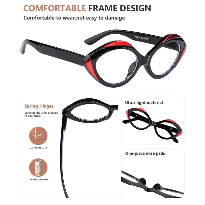 eyekeeper.com 5 Pack Oval Reading Glasses Stylish Readers R2128 Eyeglasses White Smoke 5 Pairs Mix / without magnification,5 Pairs Mix / +0.50,5 Pairs Mix / +0.75,5 Pairs Mix / +1.00,5 Pairs Mix / +1.25,5 Pairs Mix / +1.50,5 Pairs Mix / +1.75,5 Pairs Mix / +2.00,5 Pairs Mix / +2.25,5 Pairs Mix / +2.50,5 Pairs Mix / +2.75,5 Pairs Mix / +3.00