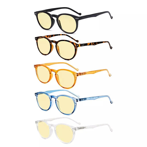 eyekeeper.com 5 Pack Oval Round Blue Light Blocking Reading Glasses TM071 Eyeglasses White Smoke 5 Pairs Mix / +0.50,5 Pairs Mix / +0.75,5 Pairs Mix / +1.00,5 Pairs Mix / +1.25,5 Pairs Mix / +1.50,5 Pairs Mix / +1.75,5 Pairs Mix / +2.00,5 Pairs Mix / +2.25,5 Pairs Mix / +2.50,5 Pairs Mix / +3.00