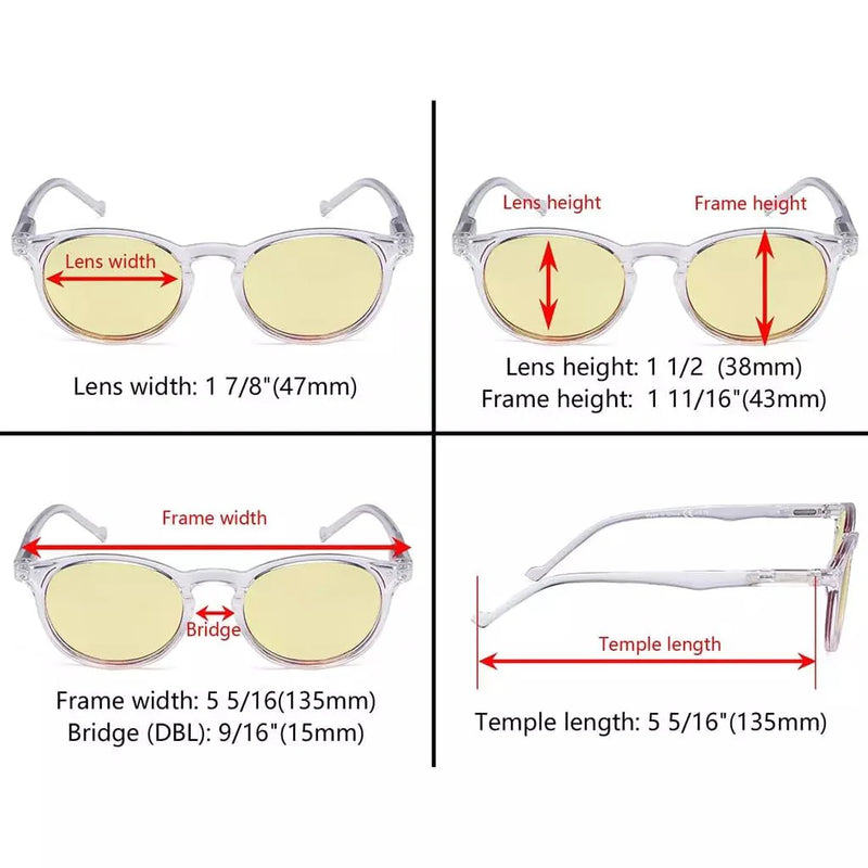 eyekeeper.com 5 Pack Oval Round Blue Light Blocking Reading Glasses TM071 Eyeglasses White Smoke 5 Pairs Mix / +0.50,5 Pairs Mix / +0.75,5 Pairs Mix / +1.00,5 Pairs Mix / +1.25,5 Pairs Mix / +1.50,5 Pairs Mix / +1.75,5 Pairs Mix / +2.00,5 Pairs Mix / +2.25,5 Pairs Mix / +2.50,5 Pairs Mix / +3.00