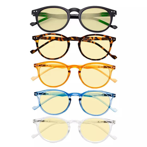 eyekeeper.com 5 Pack Oval Round Blue Light Blocking Reading Glasses TM071 Eyeglasses White Smoke 5 Pairs Mix / +0.50,5 Pairs Mix / +0.75,5 Pairs Mix / +1.00,5 Pairs Mix / +1.25,5 Pairs Mix / +1.50,5 Pairs Mix / +1.75,5 Pairs Mix / +2.00,5 Pairs Mix / +2.25,5 Pairs Mix / +2.50,5 Pairs Mix / +3.00