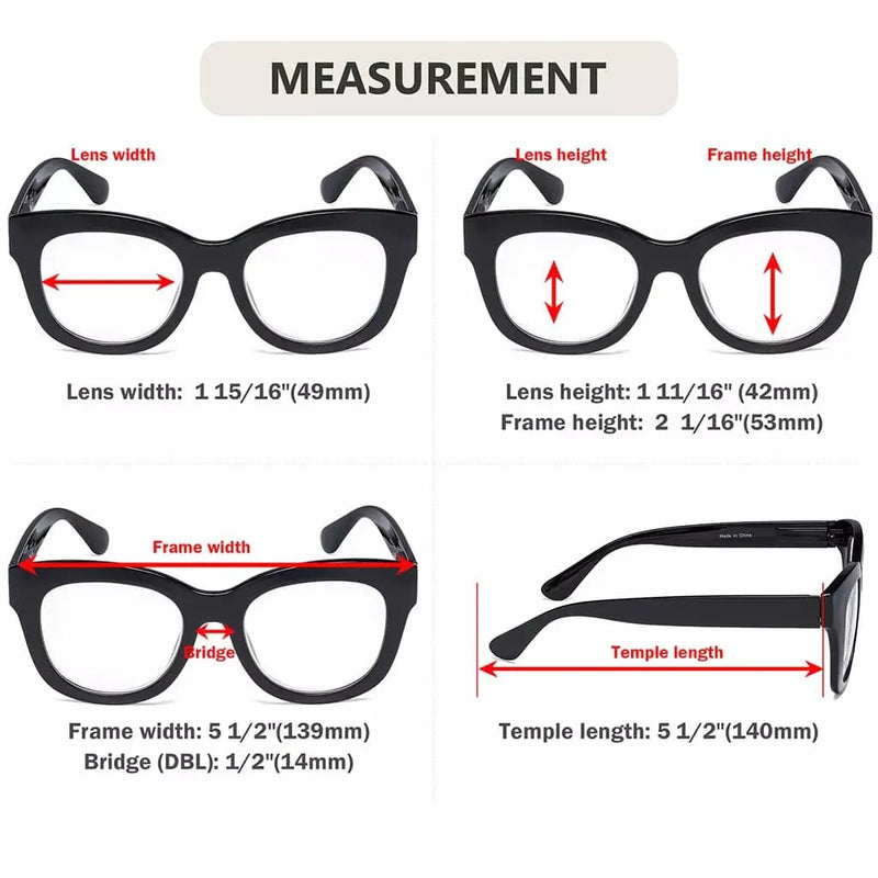 eyekeeper.com 5 Pack Oversized Retro Reading Glasses Classic Square Readers FH1555 Eyeglasses White Smoke 5 Pairs Mix / without magnification,5 Pairs Mix / +0.50,5 Pairs Mix / +0.75,5 Pairs Mix / +1.00,5 Pairs Mix / +1.25,5 Pairs Mix / +1.50,5 Pairs Mix / +1.75,5 Pairs Mix / +2.00,5 Pairs Mix / +2.25,5 Pairs Mix / +2.50,5 Pairs Mix / +2.75,5 Pairs Mix / +3.00