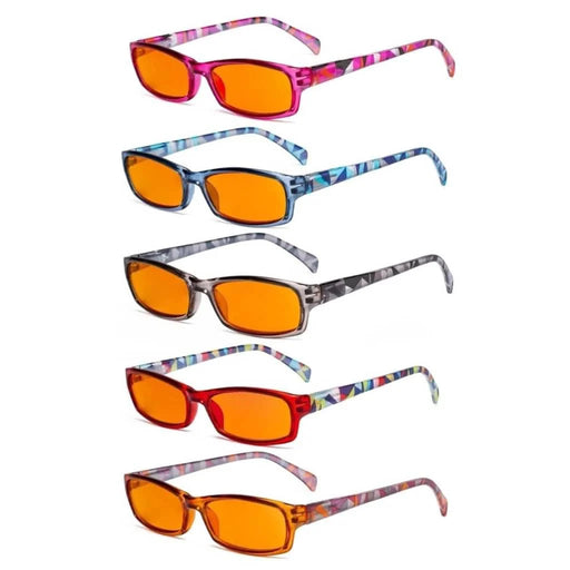 eyekeeper.com 5 Pack Pattern Blue Light Blocking Reading Glasses DSRT1803 Eyeglasses White Smoke 5 Pairs Mix / without magnification,5 Pairs Mix / +0.50,5 Pairs Mix / +0.75,5 Pairs Mix / +1.00,5 Pairs Mix / +1.25,5 Pairs Mix / +1.50,5 Pairs Mix / +1.75,5 Pairs Mix / +2.00,5 Pairs Mix / +2.50
