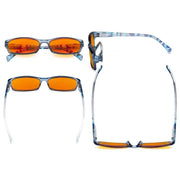 eyekeeper.com 5 Pack Pattern Blue Light Blocking Reading Glasses DSRT1803 Eyeglasses White Smoke 5 Pairs Mix / without magnification,5 Pairs Mix / +0.50,5 Pairs Mix / +0.75,5 Pairs Mix / +1.00,5 Pairs Mix / +1.25,5 Pairs Mix / +1.50,5 Pairs Mix / +1.75,5 Pairs Mix / +2.00,5 Pairs Mix / +2.50